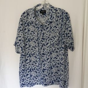 BRIXTON PRINT MEN SHIRT SIZE L.